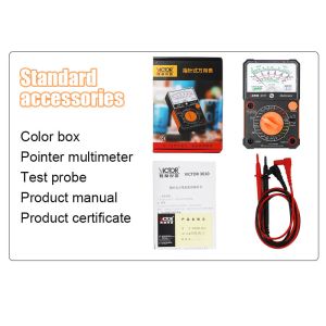 High Accuracy 10A Analog Digital Multimeter 500V Lcd Display New Analog meter