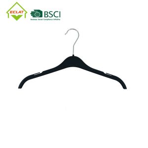 China Portable Notched 36.5cm Heavyweight Plastic Hangers on sale