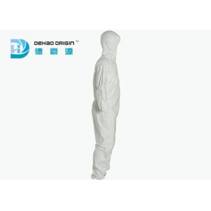 Elastic Wrist Ankle Large Full Body Disposable Coveralls