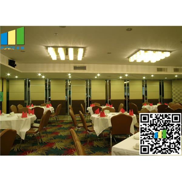 3.35 Inch Polyester Acoustic Panels Mirror Sliding Doors For Meeting Room