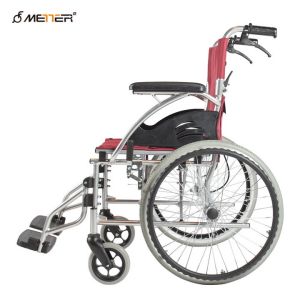Aluminum Alloy Lightweight Folding Manual Wheelchair