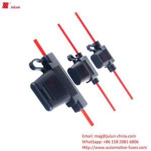 32V58V80V Rated Voltage Electric Vehicle Circuit Breaker With Fuse Holder/Box