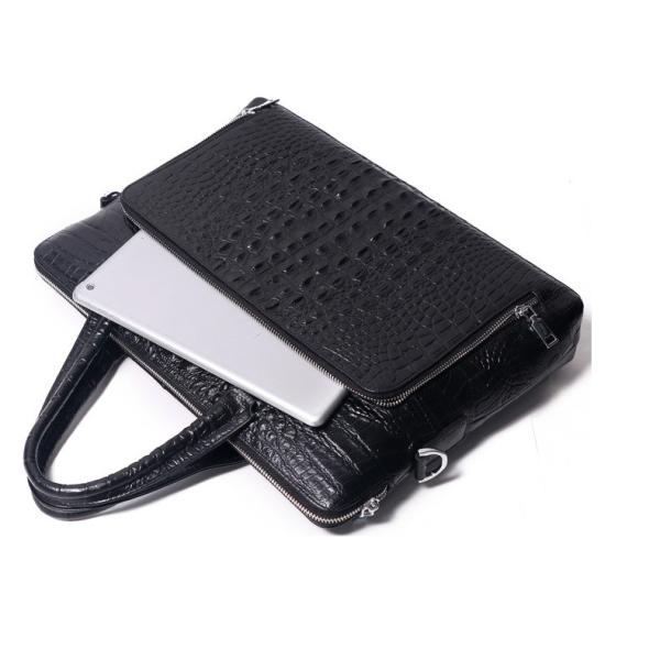 Genunie Leather Laptop Briefacse Messenger Bag For Men BRB07