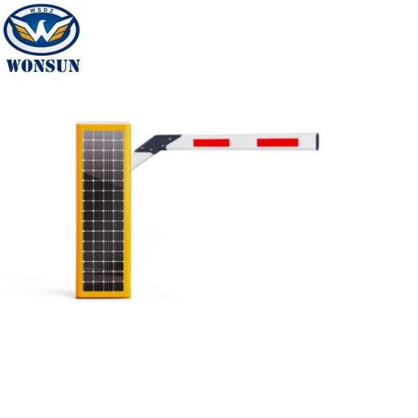 DC24V/AC100V/220V Heavy Duty Embeded Solar Barrier Gate for Parking Lots and Road Traffic