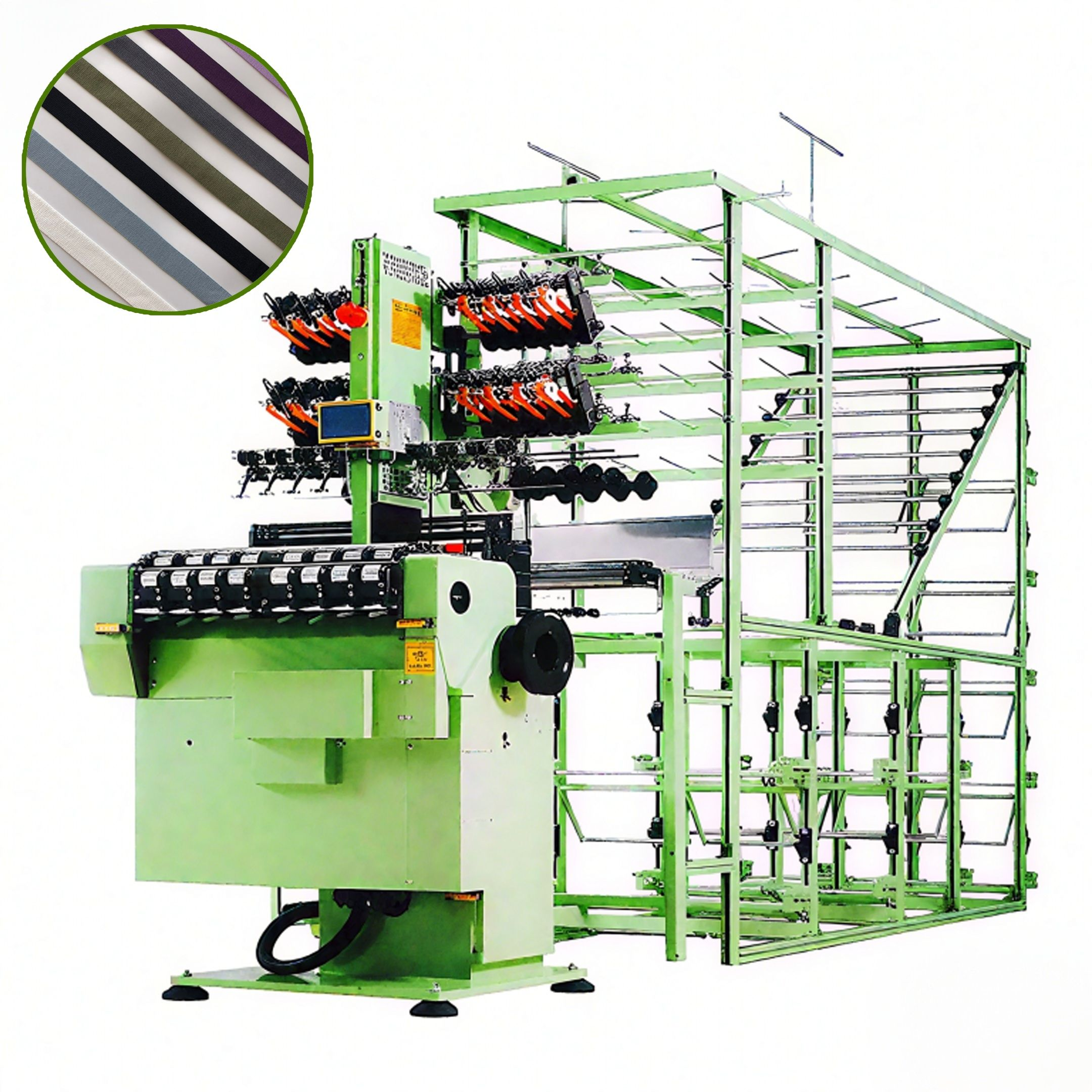 Shuttleless Weaving Machine Used for Producing Elastic and Non-Elastic Textile