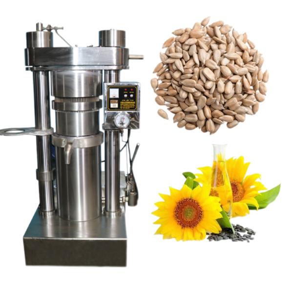 Industrial Hydraulic Oil Press Machine Peanut Oil Presser 8.5 Kg / Batch Capacity