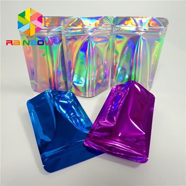 Buy Cosmetics Hair Extension Plastic Pouches Packaging Reusable Mylar k Bag at wholesale prices