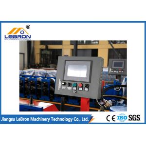 Steel Stud And Track Roll Forming Machine Fully Automatic High Efficiency