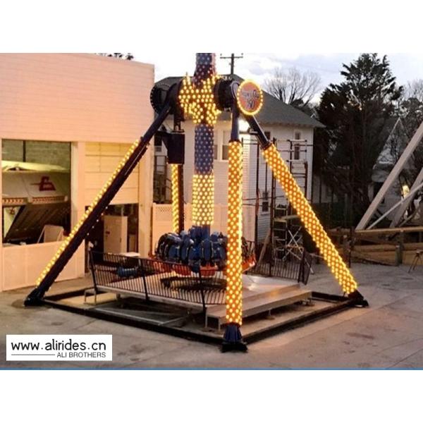 Upper Transmission Spinning Pendulum Ride , 12P Pendulum Rides Amusement Parks