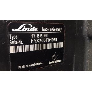 China Linde HPV135-02L 0001+HPV135 Hydraulic Piston Pump/Main Pump on sale