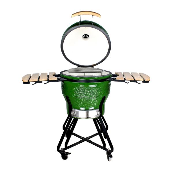 New Style KIMSTONE Kamado Grill Kimstone BBQ Grill 22inch Smoker Grill China Ceramic