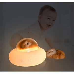 USB Switch Spaceship Night Light 60x46x52cm rechargeable for Children