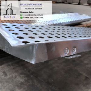 SUDALU 1100, 3003 series Aluminum Perforated Panel with Various Shapes for