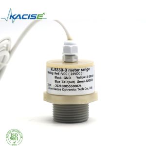 Robust PVC Housing Smart Ultrasonic Distance Sensor For Industrial Automation with  ip grade ip68