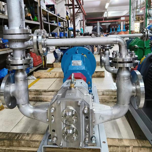 Buy 316SS Titanium Dioxide Wastewater Lobe  Pumps With Safety Valve at wholesale prices