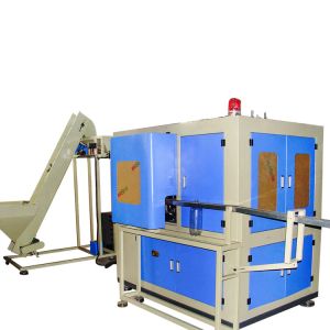 Easy To Operate PET Semi Automatic Plastic Water Bottle Blowing Moulding Machine