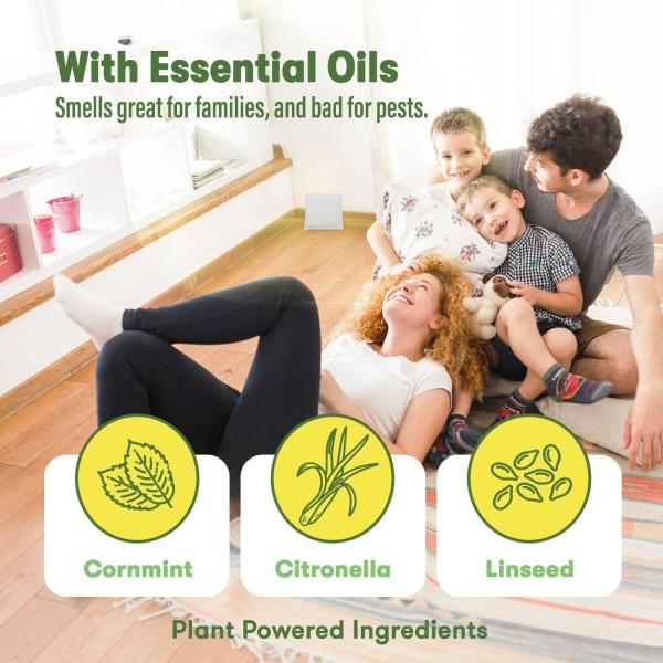 Fresh Home Rodent Repellent Scent-Away Peppermint Oil Essential Oil Mouse Deterrent