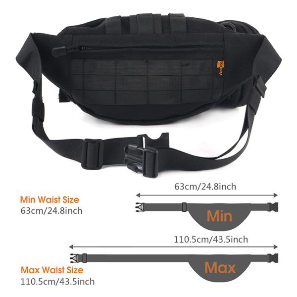 Outdoor Tactical Combination Pocket Waterproof Military Fanny Packs 40 Cm X 19 Cm X 13 Cm