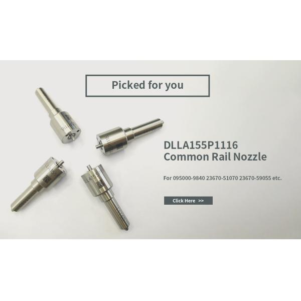 DLLA155P1090 Denso Common Rail Nozzle For Injectors 095000-6790