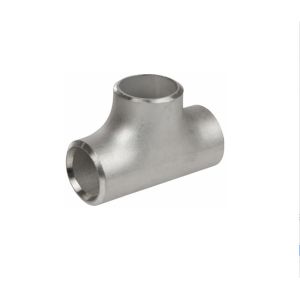 S31050/1.4466 Barred Equal TEE  8 X 8 SCH80 Butt Weld Fittings ANSI B16.9