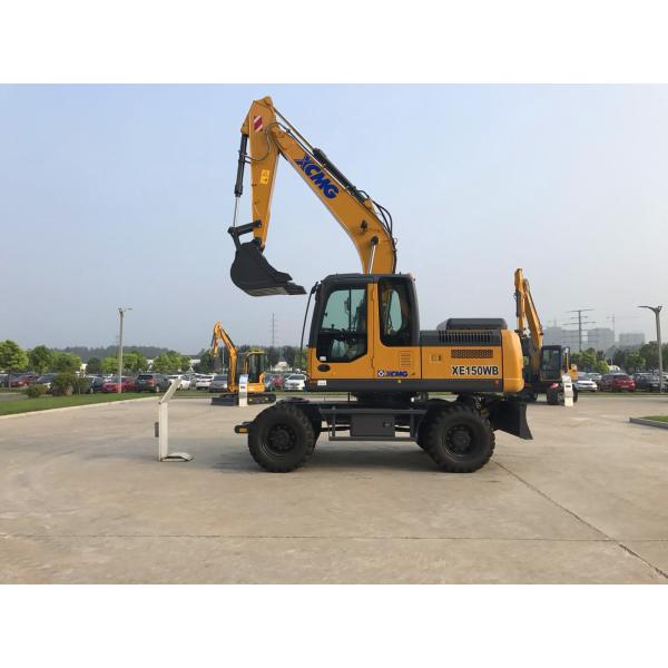 Strong Gradeability Heavy Earth Moving Machinery 15 Ton Excavator XCMG XE150WB