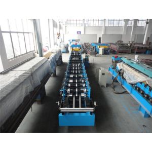 Roof Cable Tray Roll Forming Machine , Wall Panel Roll Forming Machine By Chain