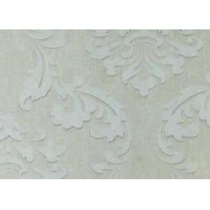 Floral decoration contemporary bedroom wallpaper , Nonwoven modern wallpaper for