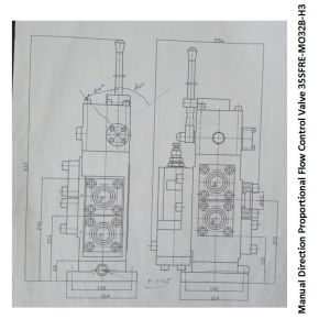 35SFRE-MO32B-H3 Manual Direction Proportional Flow Control Valve OPERATION OF