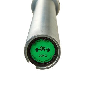 7 feet weight bar with two spring collars, alloy steel weighted workout barbell