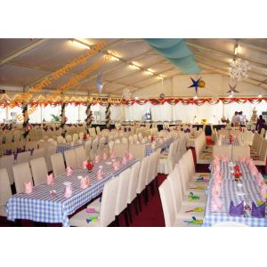 Outdoor Wedding Tent Romantic Aluminum Structure Fire Retardant Luxury Wedding