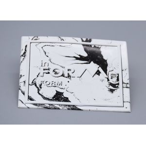 TPU Embossed Logo Heat Transfer Labels Customized For Clothing