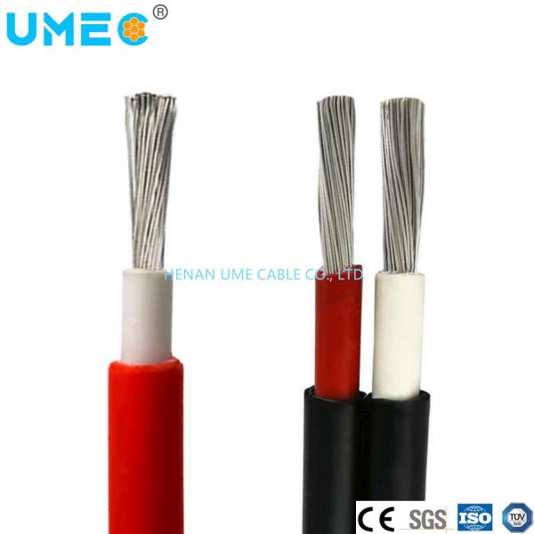 Sample Free 10mm2 6mm2 Flexible Tinned Copper Solar Panel Cables for PV Systems