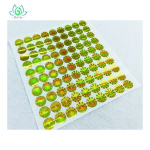 Oilproof Waterproof 3D Hologram Tamper Evident Security Labels
