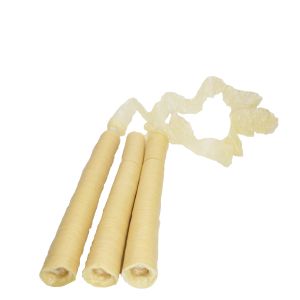 China Natural Colour Edible Collagen Protein Sausage Casings For Sausages on sale