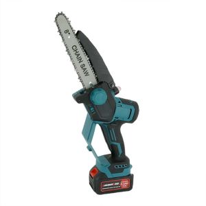 Stainless Steel 20v 8 Inch Cordless Brushless-Electronic Pump Oil Feed Cordless Mini Chain Saw