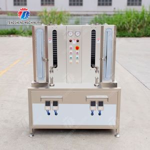 Melon and fruit double-head with single cutter peeling machine papaya chieh-qua