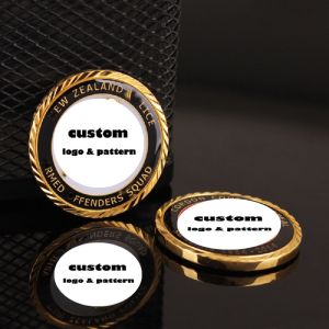 1.5inch Brass Custom Coins Commemorative Custom Made Silver Coins