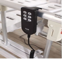 Foldable ABS ICU Medical Hospital Pediatric Bed Cot Hi Low Adjustment