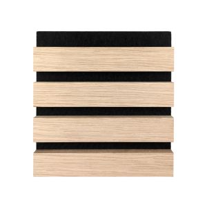 SGS Flavorless Wood Veneer Slats Ceiling Panels 600x2400x21mm