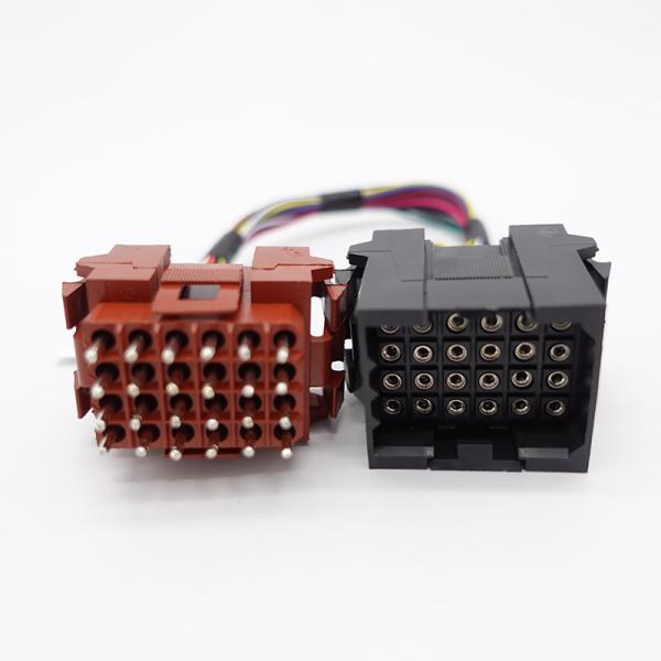 TE 24 Pins Male Female 207304-1 207305-1 Connector Wire Harness for High Voltage Wiring