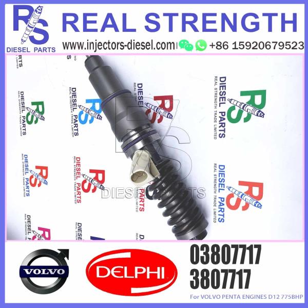 common rail injector 03807717 3807717 for V-O-L-V Penta D12 high quality auto parts injector nozzle 03807717 3807717