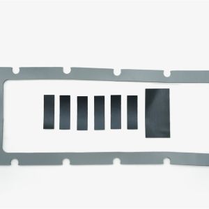 RoHS Grade Battery Pack Gasket Double Adhesive Silicone Rubber Foam Gasket