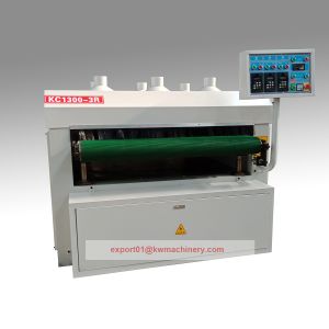 China Wood sanding brushing machine with wire brush rollers on sale