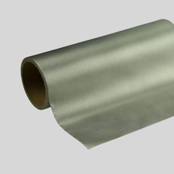 Stainless Steel Blackened Shielding Wire Mesh Black Electrostatic Spraying