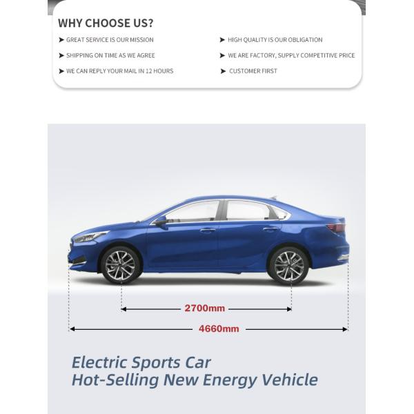 KIA K3 EV Electric Car 5 Seats 410KM for Family Usage and Power consumption KWh 13.6