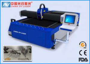 China Fiber 500W Sheet Metal Laser Cutting Machine with 250 X 130 cm Working Size on sale