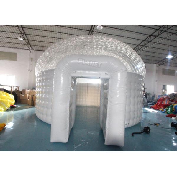 Buy Half Transparent PVC 6m Inflatable Christmas Igloo Tent at wholesale prices