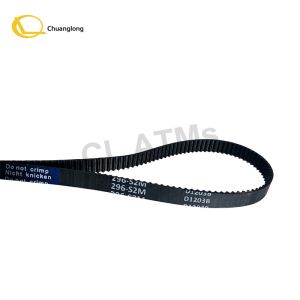 Quality 60S2M296 Timing Belt for Fujitsu F53 Dispenser F53 Multi Cassette Bill Dispensing Unit ATM Parts for sale