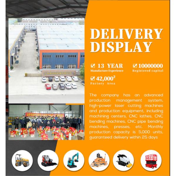 Chinese Manufacture Self Loading Mini Dumper 800kg Tracked Dumpers Small Track Transporter