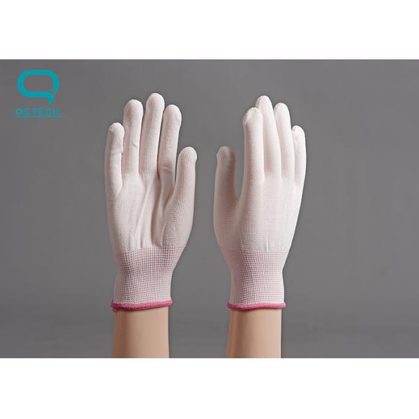 Pu Coated Antistatic Cleanroom Gloves S/M/L Size 13 Needles Knit Type